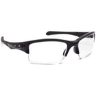 Oakley Men's Rx Sunglasses Frame Only OO9200-06 Quarter Jacket Satin Black Half Rim 61 mm
