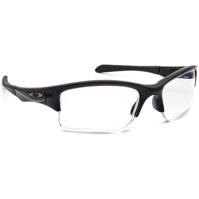 Oakley Men's Rx Sunglasses Frame Only OO9200-06 Quarter Jacket Satin Black Half Rim 61 mm