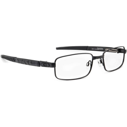 Oakley Men's Eyeglasses OX3095-0154 Twin Shock Polished Black Rectangular Metal Frame 54[]18 133