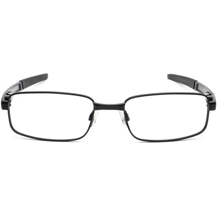 Oakley Men's Eyeglasses OX3095-0154 Twin Shock Polished Black Rectangular Metal Frame 54[]18 133