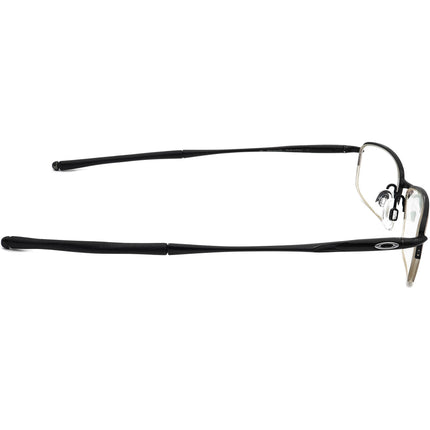 Oakley Eyeglasses OX3102-0152 Clubface Polished Black Half Rim Metal Frame 52[]17 143