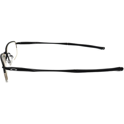 Oakley Eyeglasses OX3102-0152 Clubface Polished Black Half Rim Metal Frame 52[]17 143