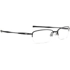Oakley Eyeglasses OX3102-0154 Clubface Polished Black Half Rim Metal Frame 54[]17 143