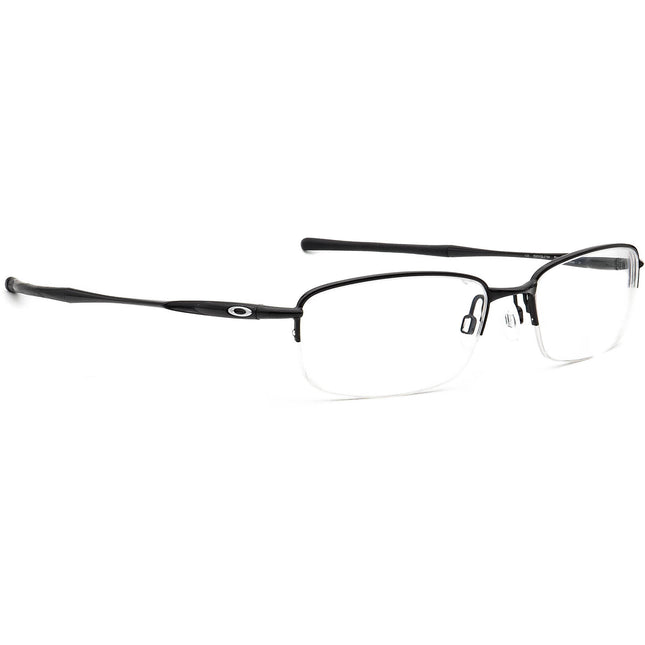 Oakley Eyeglasses OX3102-0154 Clubface Polished Black Half Rim Metal Frame 54[]17 143