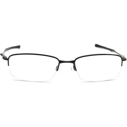 Oakley Eyeglasses OX3102-0154 Clubface Polished Black Half Rim Metal Frame 54[]17 143