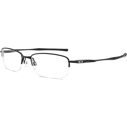 Oakley Eyeglasses OX3102-0154 Clubface Polished Black Half Rim Metal Frame 54[]17 143