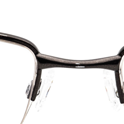 Oakley Eyeglasses OX3111-0154 Rhinochaser Cement Half Rim Metal Frame 54[]19 143