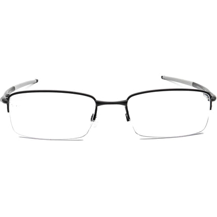Oakley Eyeglasses OX3111-0254 Rhinochaser Satin Black Half Rim Metal Frame 54[]19 143