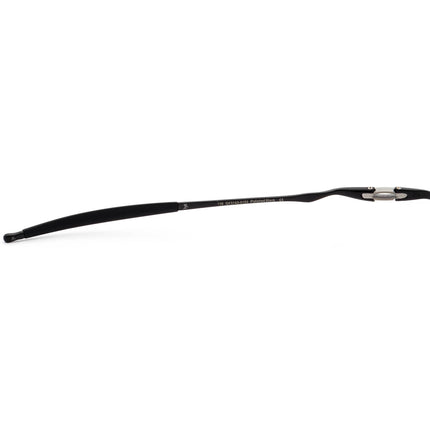 Oakley Eyeglasses OX3143-0153 Drill Bit 0.5 Polished Black Half Rim Metal Frame 53[]18 136