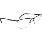 Oakley Men's Eyeglasses OX3174-0153 Barrelhouse 0.5 Matte Black Half Rim Metal Frame 53[]18 139