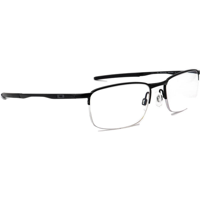 Oakley Eyeglasses OX3174-0153 Barrelhouse 0.5 Matte Black Half Rim Metal Frame 53[]18 139
