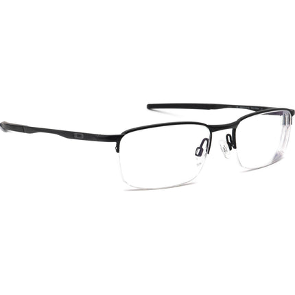 Oakley Eyeglasses OX3174-0153 Barrelhouse 0.5 Matte Black Half Rim Metal Frame 53[]18 139