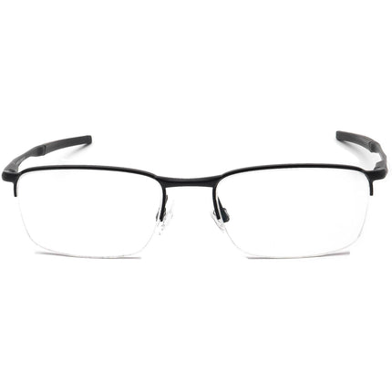 Oakley Eyeglasses OX3174-0153 Barrelhouse 0.5 Matte Black Half Rim Metal Frame 53[]18 139