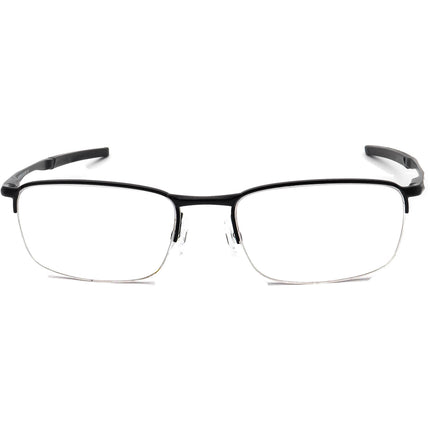 Oakley Eyeglasses OX3174-0153 Barrelhouse 0.5 Matte Black Half Rim Metal Frame 53[]18 139