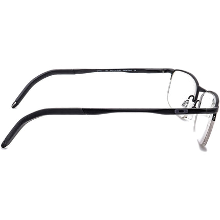 Oakley Men's Eyeglasses OX3174-0153 Barrelhouse 0.5 Matte Black Half Rim Metal Frame 53[]18 139