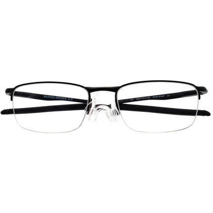 Oakley Eyeglasses OX3174-0153 Barrelhouse 0.5 Matte Black Half Rim Metal Frame 53[]18 139