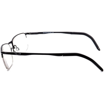 Oakley Men's Eyeglasses OX3174-0153 Barrelhouse 0.5 Matte Black Half Rim Metal Frame 53[]18 139