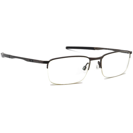 Oakley Eyeglasses OX3174-0253 Barrelhouse 0.5 Pewter Half Rim Metal Frame 53[]18 139