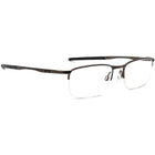 Oakley Eyeglasses OX3174-0253 Barrelhouse 0.5 Pewter Half Rim Metal Frame 53[]18 139
