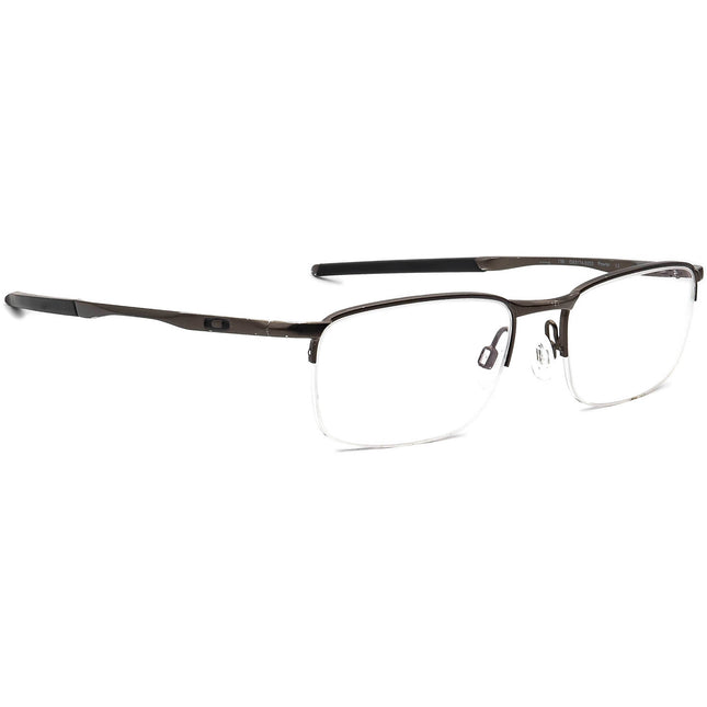 Oakley Eyeglasses OX3174-0253 Barrelhouse 0.5 Pewter Half Rim Metal Frame 53[]18 139