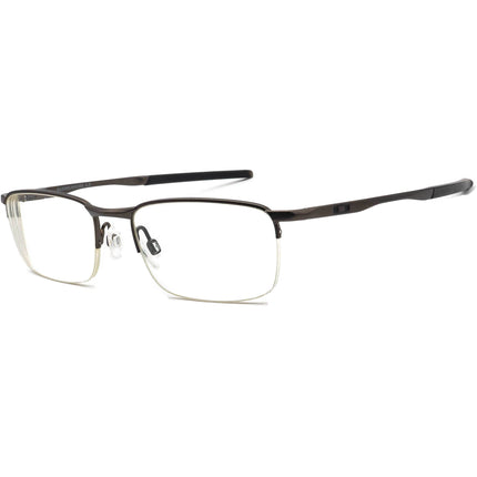 Oakley Eyeglasses OX3174-0253 Barrelhouse 0.5 Pewter Half Rim Metal Frame 53[]18 139