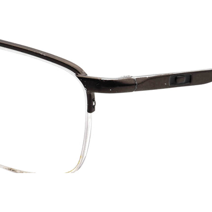 Oakley Eyeglasses OX3174-0253 Barrelhouse 0.5 Pewter Half Rim Metal Frame 53[]18 139