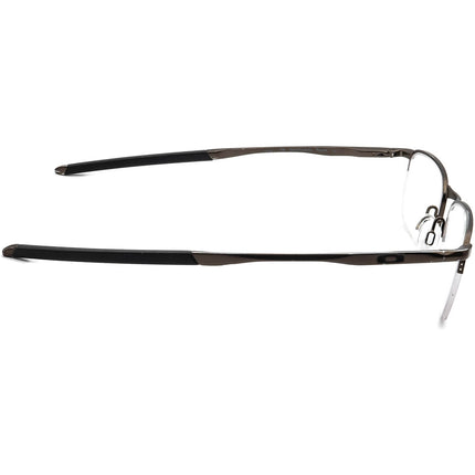 Oakley Eyeglasses OX3174-0253 Barrelhouse 0.5 Pewter Half Rim Metal Frame 53[]18 139