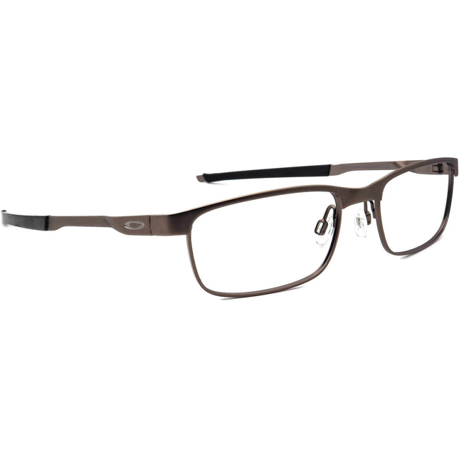 Oakley Eyeglasses OX3222-0254 Steel Plate Powder Cement Browline Metal Frame 54[]18 141