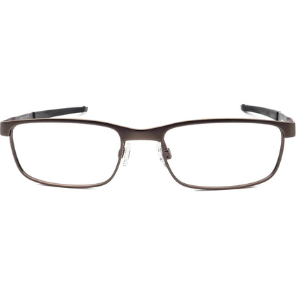 Oakley Eyeglasses OX3222-0254 Steel Plate Powder Cement Browline Metal Frame 54[]18 141