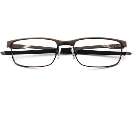 Oakley Eyeglasses OX3222-0254 Steel Plate Powder Cement Browline Metal Frame 54[]18 141