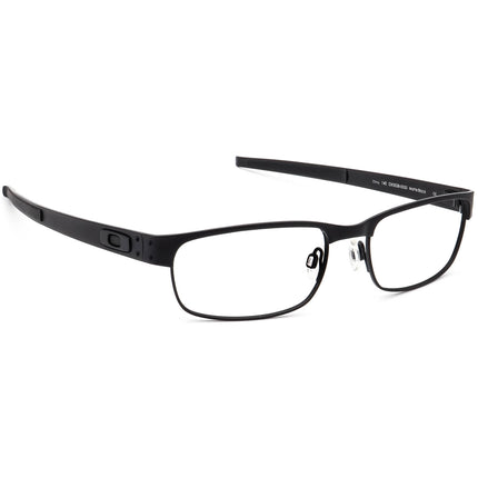 Oakley Men's Eyeglasses OX5038-0555 Metal Plate Matte Black Rectangular Metal Frame 55[]18 140