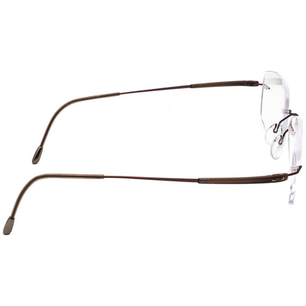 Oakley Men's Eyeglasses OX5126-0254 Gauge 3.1 Pewter Rimless Metal Frame 54[]18 137