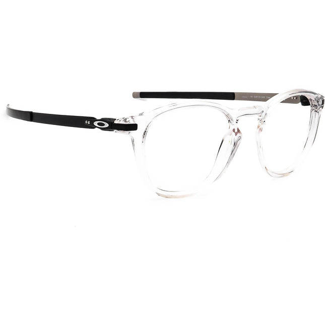 Oakley Men's Eyeglasses OX8105-0450 Pitchman R Clear/Black Square Frame 50[]19 140