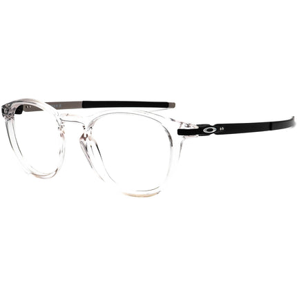 Oakley Men's Eyeglasses OX8105-0450 Pitchman R Clear/Black Square Frame 50[]19 140