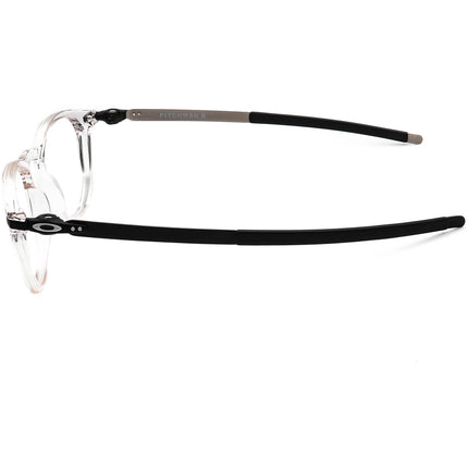 Oakley Men's Eyeglasses OX8105-0450 Pitchman R Clear/Black Square Frame 50[]19 140