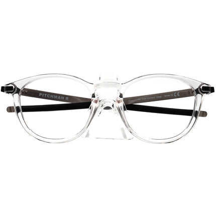 Oakley Men's Eyeglasses OX8105-0450 Pitchman R Clear/Black Square Frame 50[]19 140