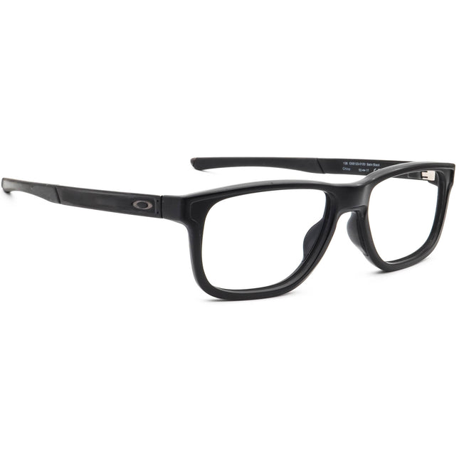 Oakley Men's Eyeglasses OX8123-0153 Sunder Satin Black Rectangular Frame 53[]17 136