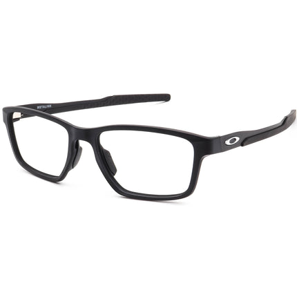 Oakley Men's Eyeglasses OX8153-0155 Metalink Satin Black Square Frame 55[]17 136