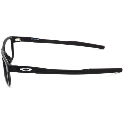 Oakley Men's Eyeglasses OX8153-0155 Metalink Satin Black Square Frame 55[]17 136