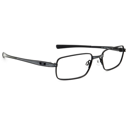 Oakley Eyeglasses Rotor 4.0 Polished Black/Grey Rectangular Metal Frame 52[]18 135