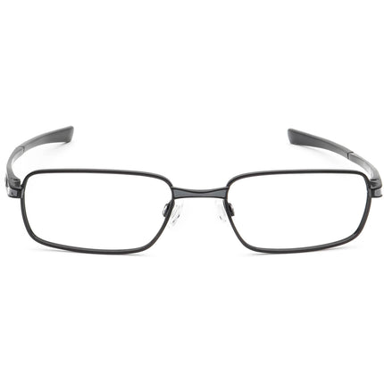 Oakley Eyeglasses Rotor 4.0 Polished Black/Grey Rectangular Metal Frame 52[]18 135