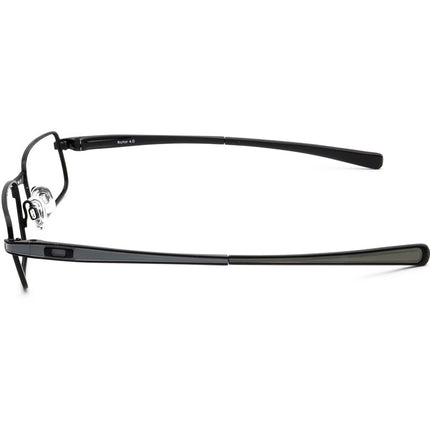 Oakley Eyeglasses Rotor 4.0 Polished Black/Grey Rectangular Metal Frame 52[]18 135