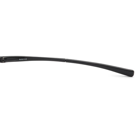 Oakley Eyeglasses Rotor 4.0 Polished Black/Grey Rectangular Metal Frame 52[]18 135