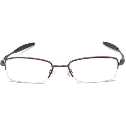 Oakley Eyeglasses Sculpt 2.0 Toast Half Rim Metal Frame 50[]18 139