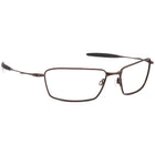 Oakley Men's Sunglasses Frame Only Square whisker Satin Brown Rectangular Metal 61 mm