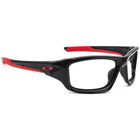Oakley Men's Sunglasses Valve Glossy Black Wrap 60 mm