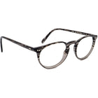Oliver Peoples Eyeglasses OV5004 1002 Riley R STRM Storm Black & Gray Round Frame Italy 47[]20 145