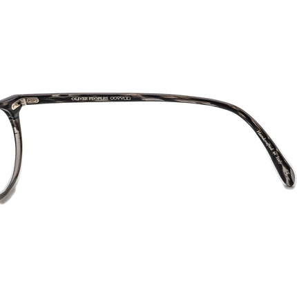 Oliver Peoples Eyeglasses OV5004 1002 Riley R STRM Storm Black & Gray Round Frame Italy 47[]20 145