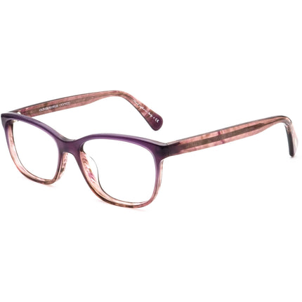 Oliver Peoples Women's Eyeglasses OV 5194 1418 Follies Hand Crafted Purple Gradient Rectangular Frame Italy 51[]16 140