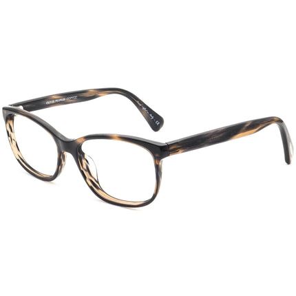 Oliver Peoples Women's Eyeglasses OV 5194 1611 Follies Hand Crafted Dark Tortoise Rectangular Frame Italy 51[]16 140